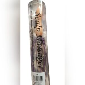 Scalp Massager with Purple Handle